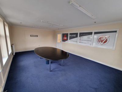 a large office interior painted by mc painters in cheshire scaled