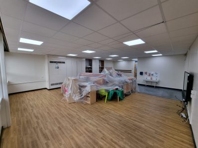 a school classroom painted by mc painters scaled