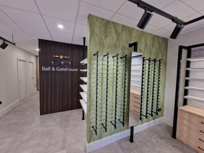 shop interior painted by mc painters in cheshire scaled